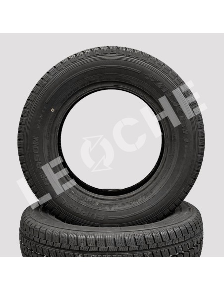 Visione frontale set 2 pneumatici 4 stagioni 195/75 R16C 110/108T - Falken