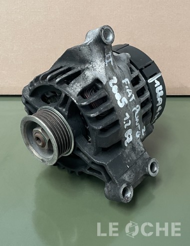 Visione d'insieme dell'alternatore usato per Fiat Punto