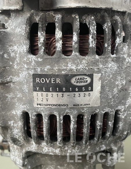 Etichetta e codici dell'alternatore usato per Rover Serie 200