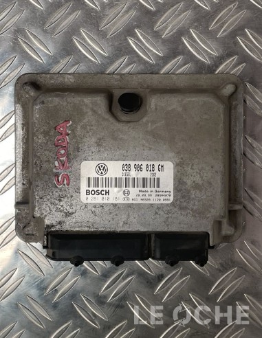 Lato dell'ECU usata per Skoda Octavia