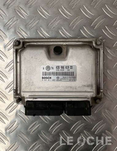 Lato dell'ECU usata per Volkswagen Golf