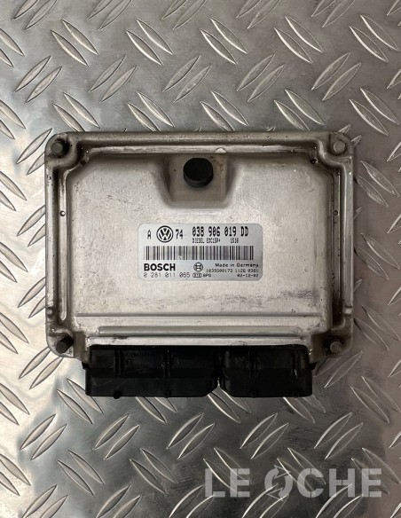 Lato dell'ECU usata per Volkswagen Golf