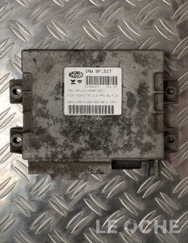Lato dell'ECU usata per Fiat Punto 1