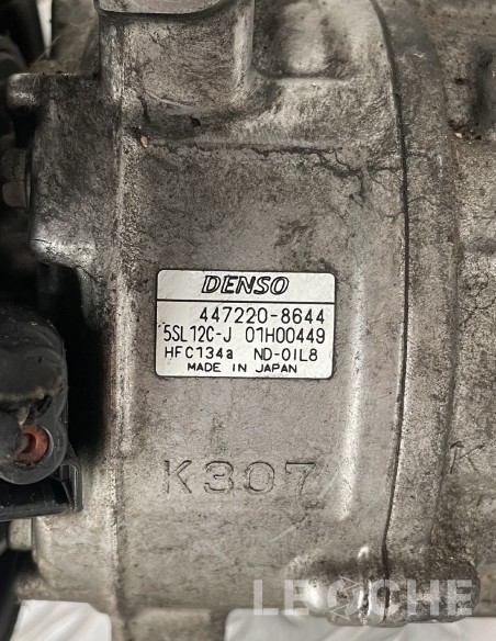 Etichetta e codici Lati del compressore clima usato per Fiat Stilo