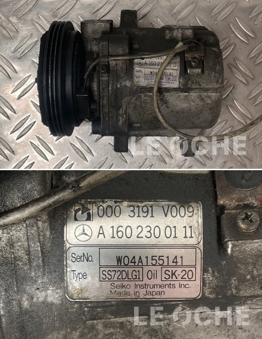 Lati del compressore clima usato per Smart Roadster
