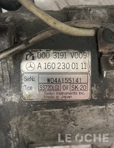 Codici del compressore clima usato per Smart Roadster