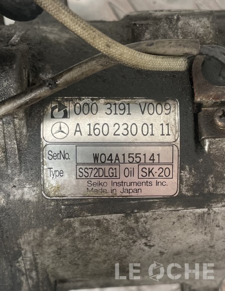 Codici del compressore clima usato per Smart Roadster