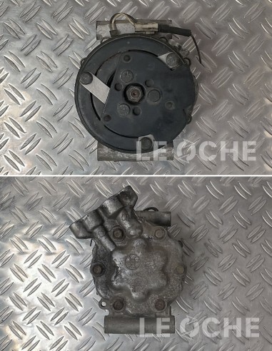 Puleggia e retro del compressore clima usato per Renault Clio