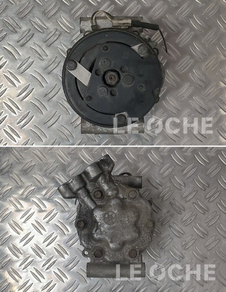 Puleggia e retro del compressore clima usato per Renault Clio