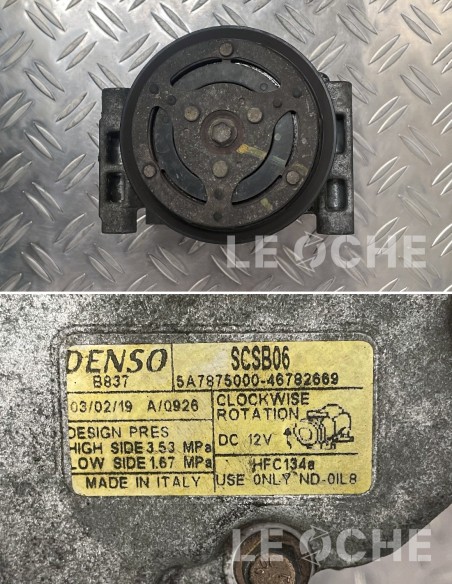 Puleggia e codici del compressore clima usato per Lancia Y
