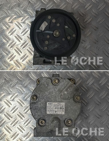 Puleggia e retro del compressore clima usato per Fiat Punto 2
