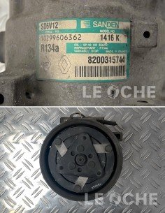 Lati del compressore clima usato per Renault Clio 2