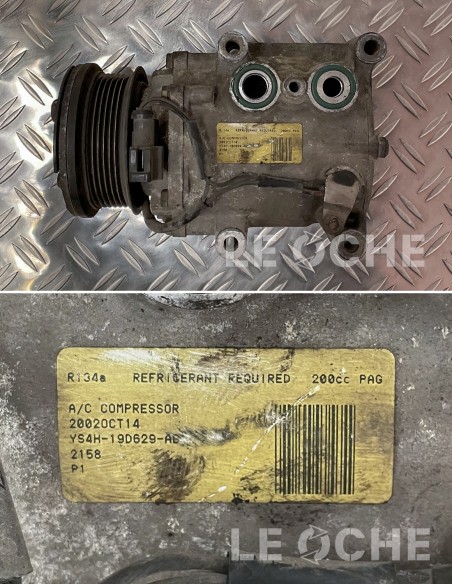 Lati, etichetta e codici del compressore clima usato per Ford Fiesta 5