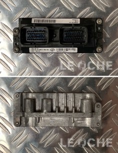 Vista fronte e retro centralina motore usata per Fiat Punto 2