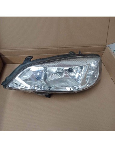 Vista frontale del faro anteriore lato guida usato per Opel Astra G