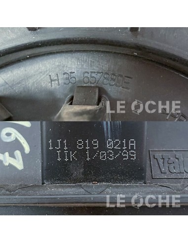 Motorino ventilazione abitacolo USATO H35657880E - Volkswagen Lupo