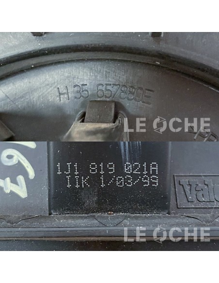 Motorino ventilazione abitacolo USATO H35657880E - Volkswagen Lupo