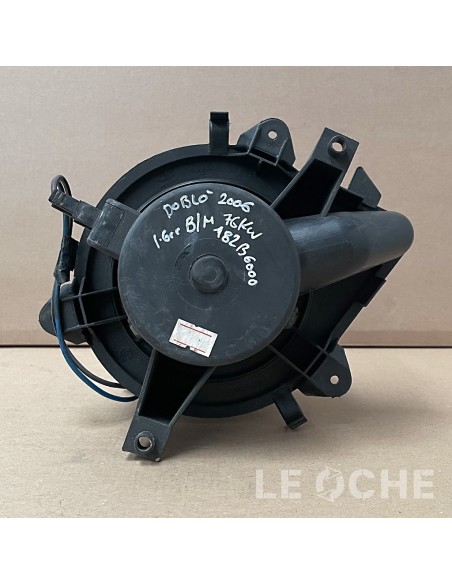 Visione superiore ventola abitacolo usata per Fiat Doblò 141730600